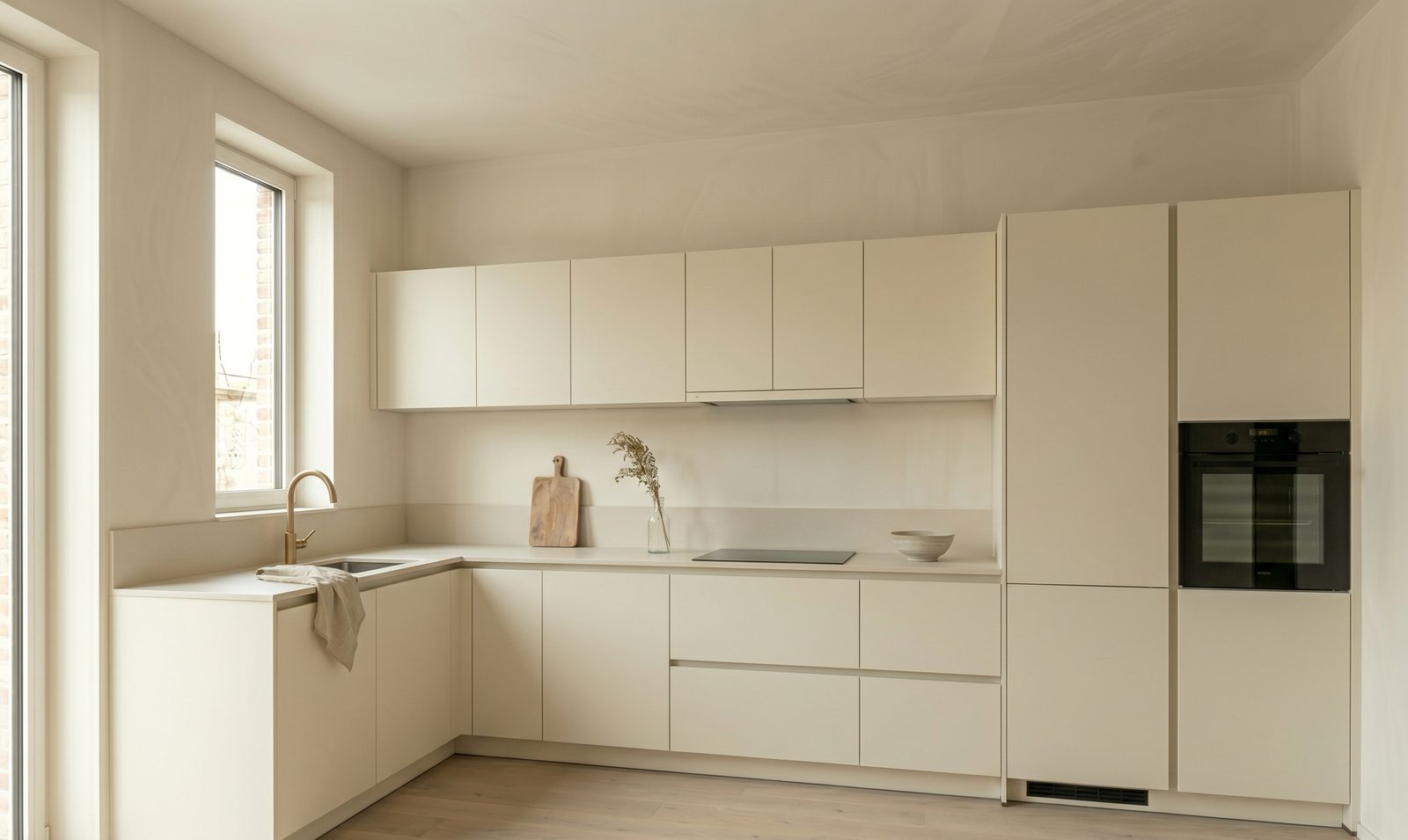 L-keuken op maat in verschillende afwerkingen